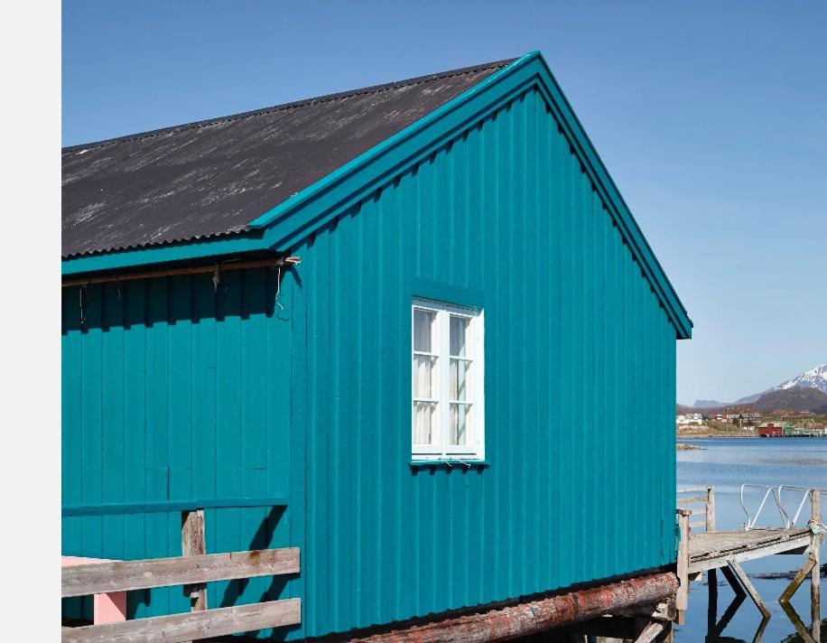 Kraemmervika Rorbuer - The Blue Pearl #3 Apartment Ballstad Exterior foto